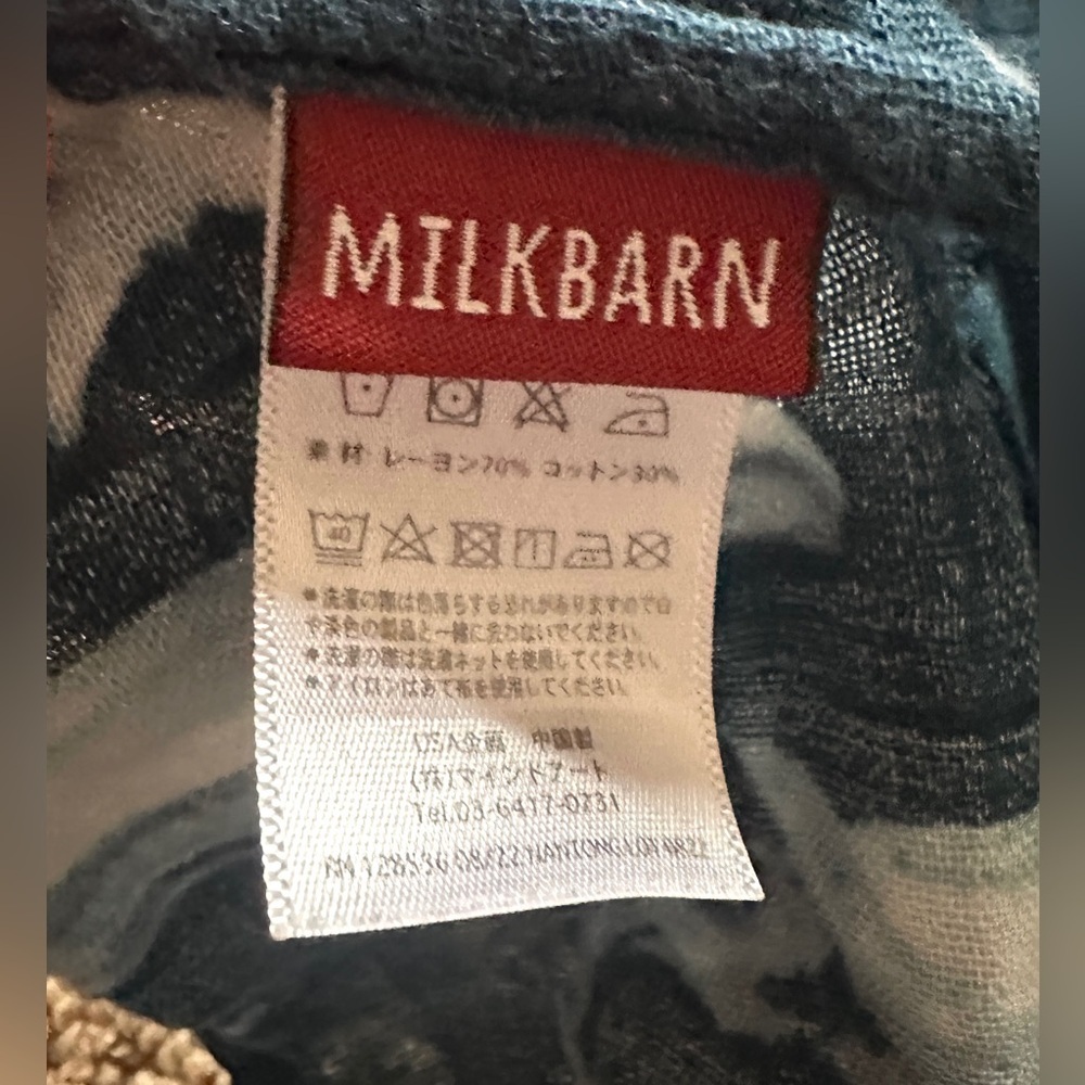 Milkbarn bamboo whale swaddle and burp cloth set - Picture 7 of 8